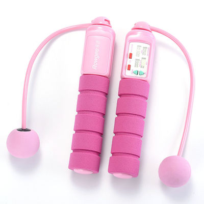 Elektroniczny inteligentny rodzaj bezprzewodowej liny skokowej z licznikiem wielobarwnym