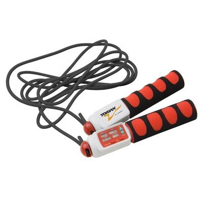 Fitness Skump Rope Unisex Gym Fitness Skumping Rope OK-168 Z Loop Counter Do 9999 I Kolorowy Design