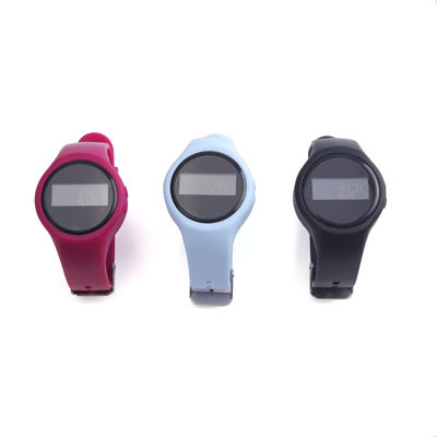 Ciemno-niebieski ABS Mężczyźni Pedometer Watch Pedometer Fitness Tracker 36g