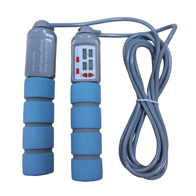 Węzeł fitness skok 20 kg PVC Węzeł skok do treningu fitness z uchwytem PP OK-168 Baby Blue Kolor Skip Węzeł