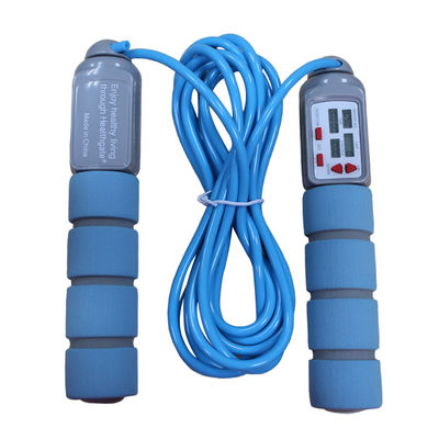Węzeł fitness skok 20 kg PVC Węzeł skok do treningu fitness z uchwytem PP OK-168 Baby Blue Kolor Skip Węzeł