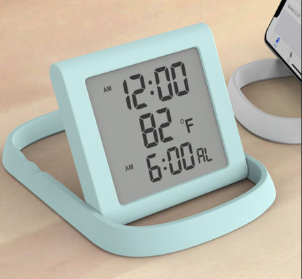 Wygodny funkcja śpiączki cyfrowy budzik podróży z dużym wyświetlaczem LCD