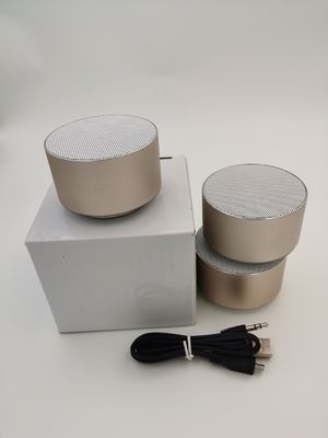 Niestandardowy logo okrągły Mini przenośny głośnik Bluetooth Cube Wireless Speaker