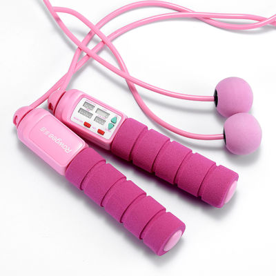 Elektroniczny inteligentny rodzaj bezprzewodowej liny skokowej z licznikiem wielobarwnym