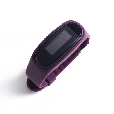 Silikonowy pas Fitness Pedometer Zegarek z ustawioną wagą