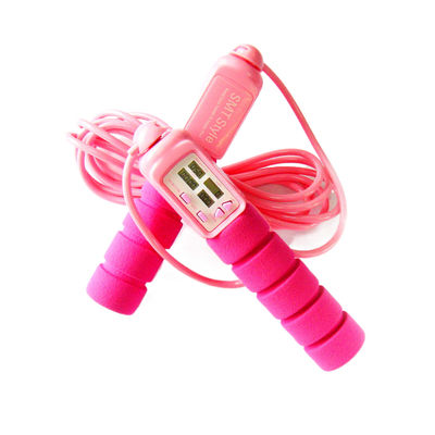 Fitness Jump Rope 18500 Mm Pink Weight Bearing Aerobics Skipping Rope Dla kobiet