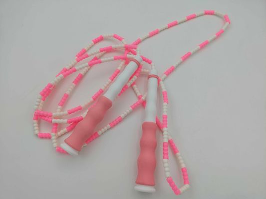 Różowy kolor Unisex Bambus Sport Skakiwanie liny Ćwiczenia Skakiwanie liny dla dziecka nastolatka