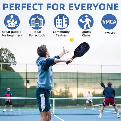 Rakieta do Pickleball Drewniana rakieta do Pickleball Zestaw rakiet do Pickleball Sporty na świeżym powietrzu Wiosła do Pickleball