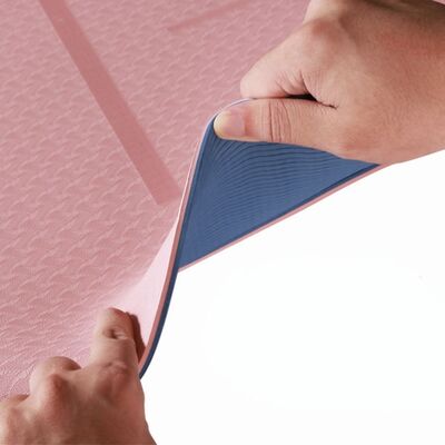 Premium TPE Yoga Mat dla poprawy równowagi i niezachwianej koncentracji podczas ćwiczeń