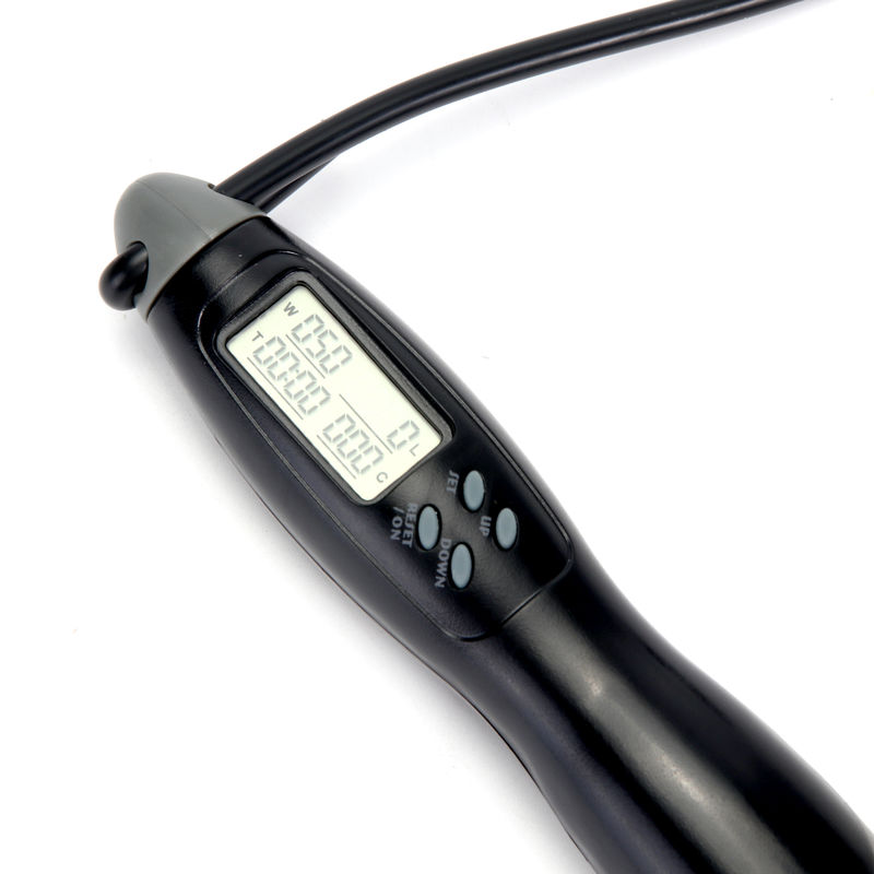 Łapy do skoków fitness Długość ustawialna liny JP-100 LCD Płytka licznikowa Łapy do skoków do ćwiczeń fitness