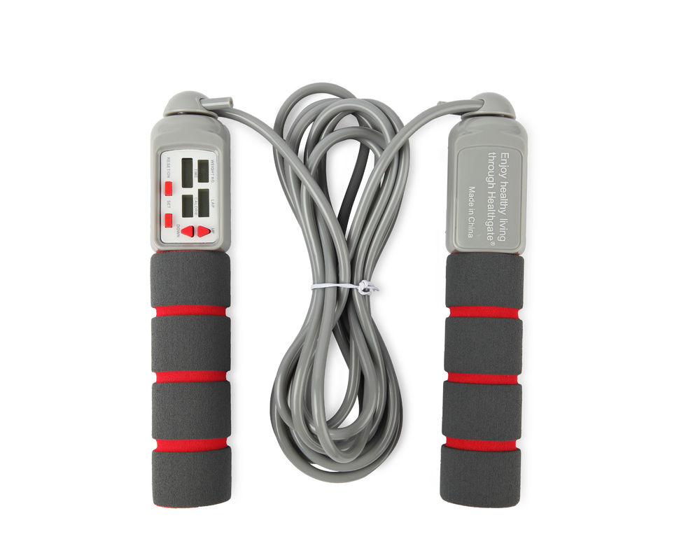 Fitness Skump Rope Kids Kids Skumping Jump Rope Wooden Handle Sport Exercise Tool Z baterią CR2032