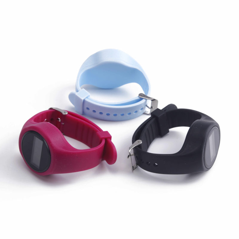 EMC ROHS Reach Certified Slim Pedometer Bracelet Odległość do 1999.99Km/1263.99Miles
