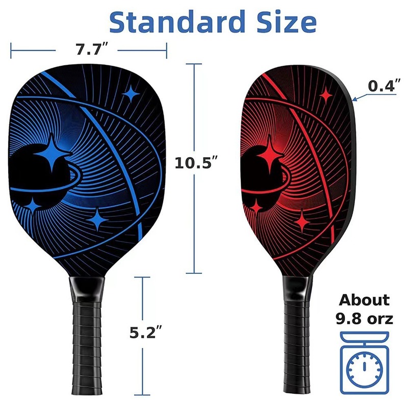 Rakieta do Pickleball Drewniana rakieta do Pickleball Zestaw rakiet do Pickleball Sporty na świeżym powietrzu Wiosła do Pickleball