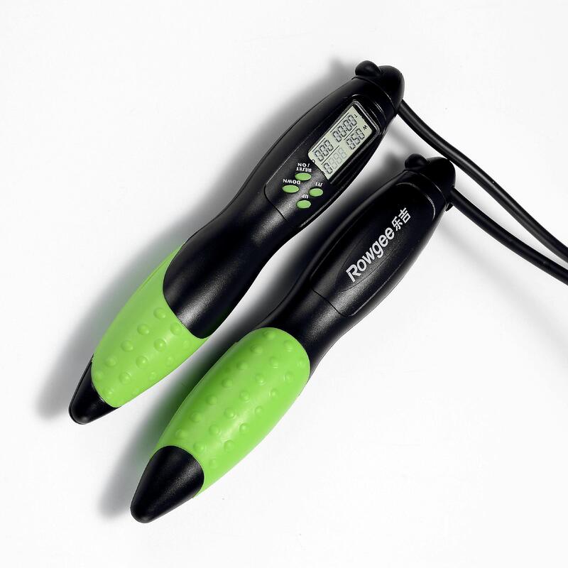 Ćwiczenia Wiązka do przeskoczania Długość ruchu regulowana JP-100 LCD Płytka licznikowa Wiązka do przeskoczania Do ćwiczeń fitness